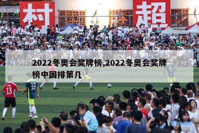 2022冬奥会奖牌榜,2022冬奥会奖牌榜中国排第几